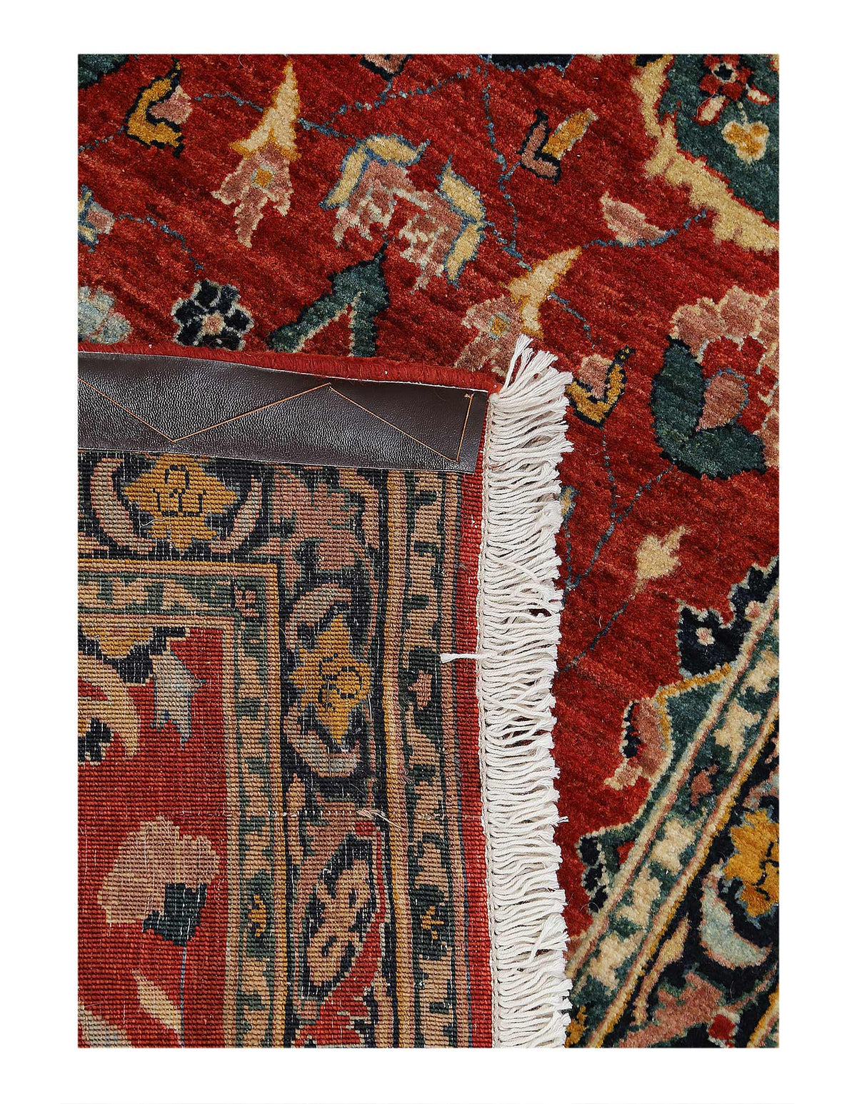 Red Color Hand knotted Bidjar runner 2' X 6'5''