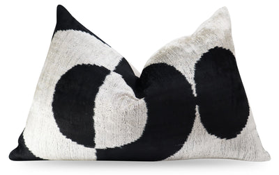 Luxury Black White Throw Pillow | Black White Throw Pillow | Canvello