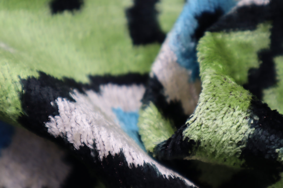 Green Sage Silk Pillow | Evil Eye Throw Pillow | Canvello