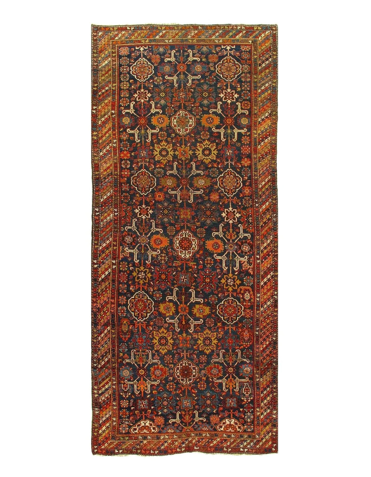 Canvello 19th Century Antique Russian Caucasian Rug - 5'6" x 13'1" - Canvello