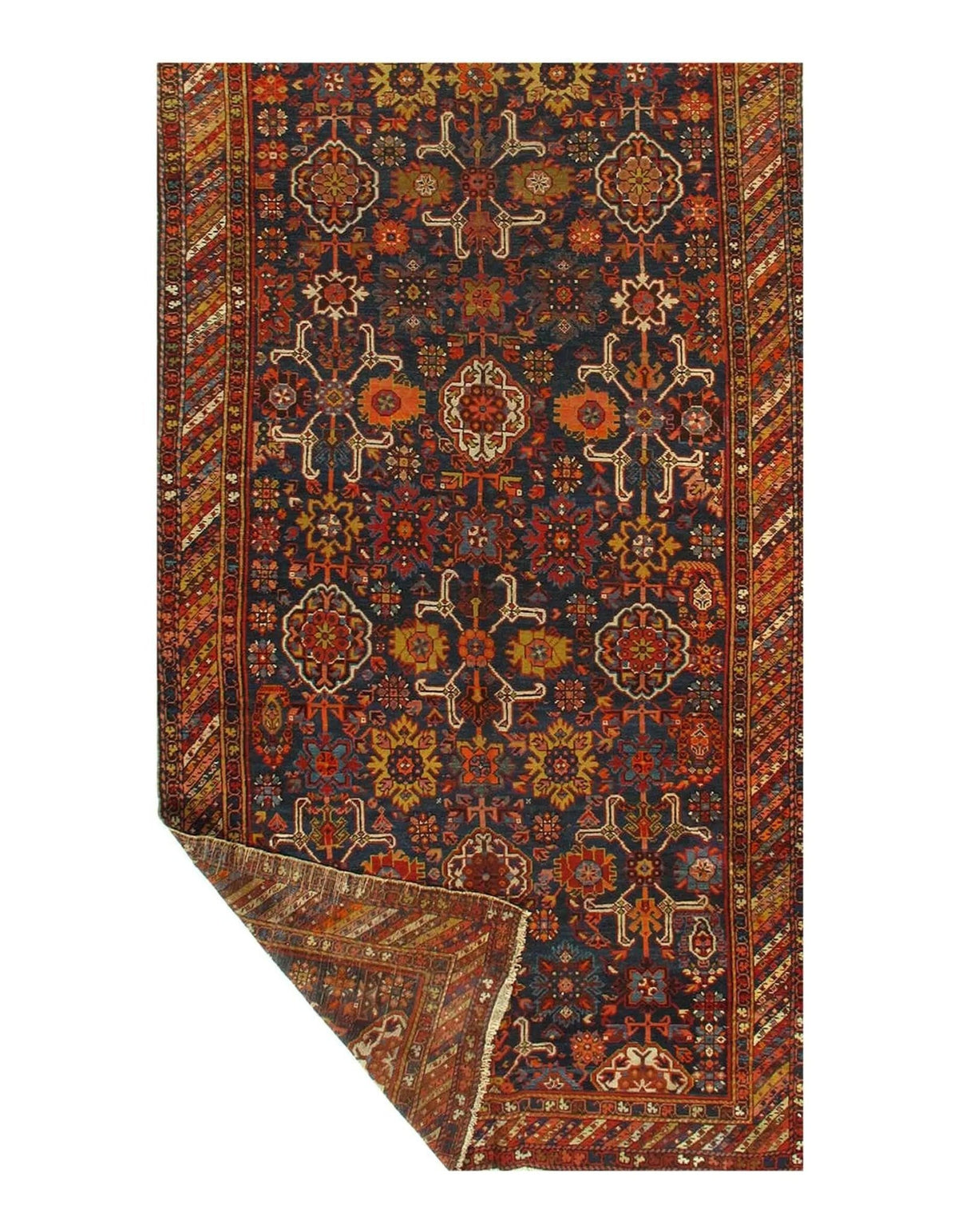 Canvello 19th Century Antique Russian Caucasian Rug - 5'6" x 13'1" - Canvello