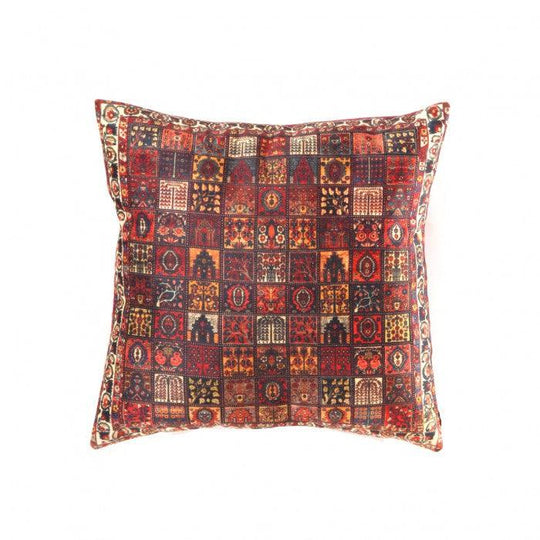 Canvello Bakhtiari Design Velvet Pillow - 16' X 16' - Canvello
