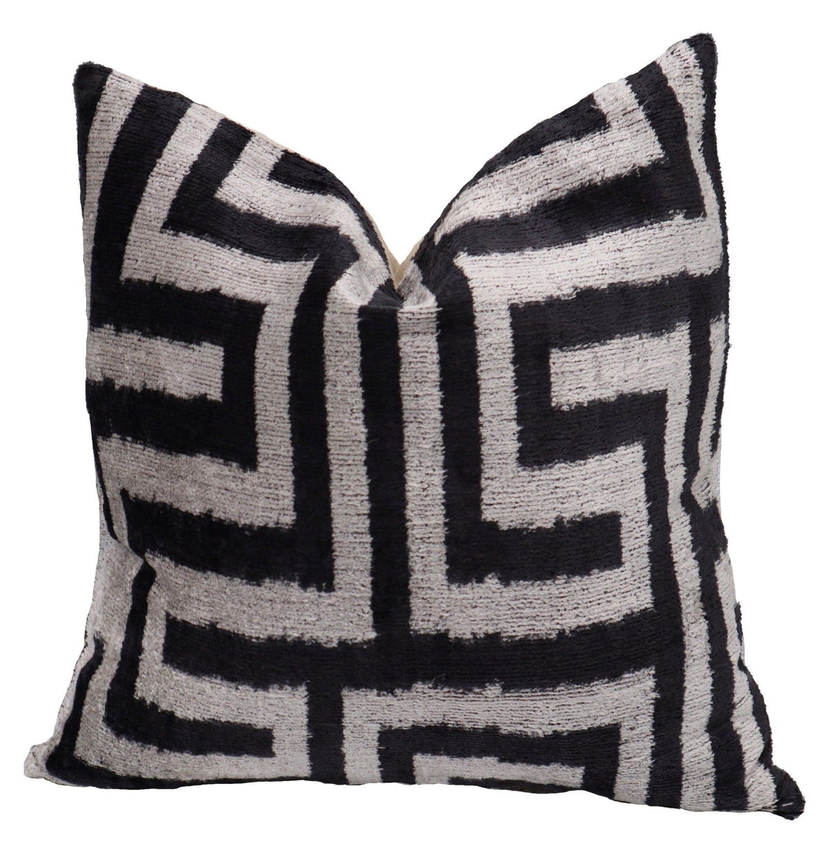Canvello Black & White Throw Pillows | 16 x 16 in (40 x 40 cm)
