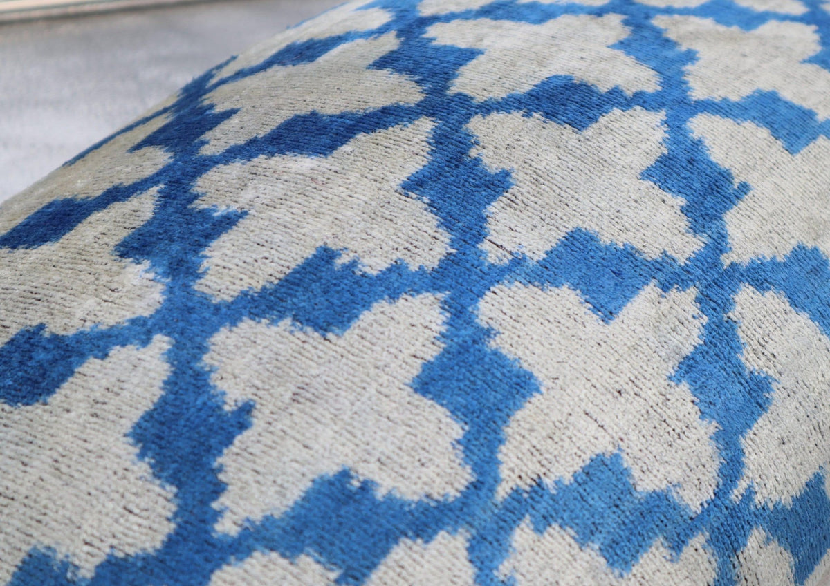 Canvello Blue And White Pillows For Couch - 16x24 in - Canvello