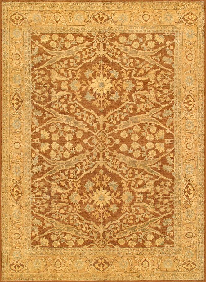 Canvello Waterford Collection Light Brown Area Rug 9x12