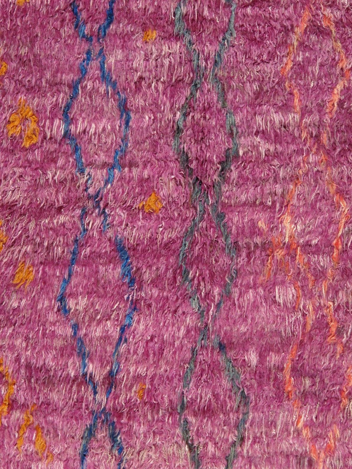 Canvello Casablanca Moroccan Hand - Knotted Wool Area Rug - 5'2" X 7'9" - Canvello