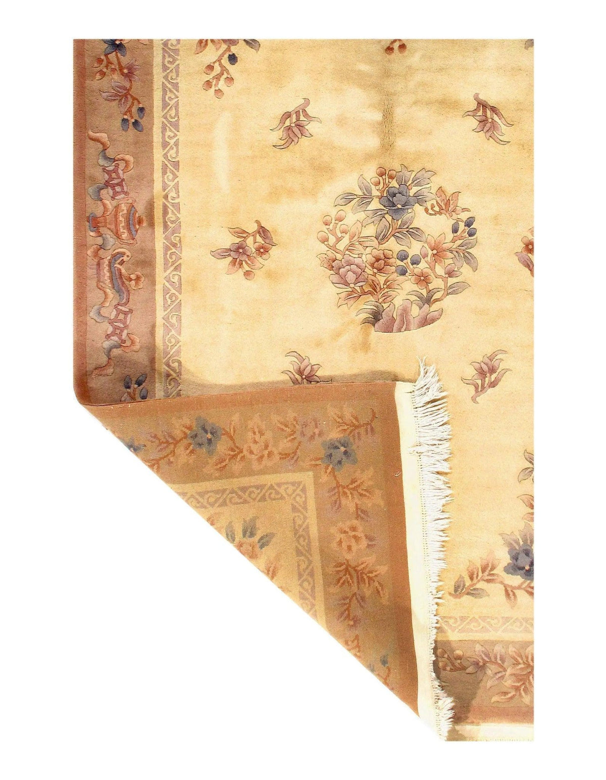 Canvello Chinese Hand Knotted Designer Colorful Rugs - 6' X 9' - Canvello