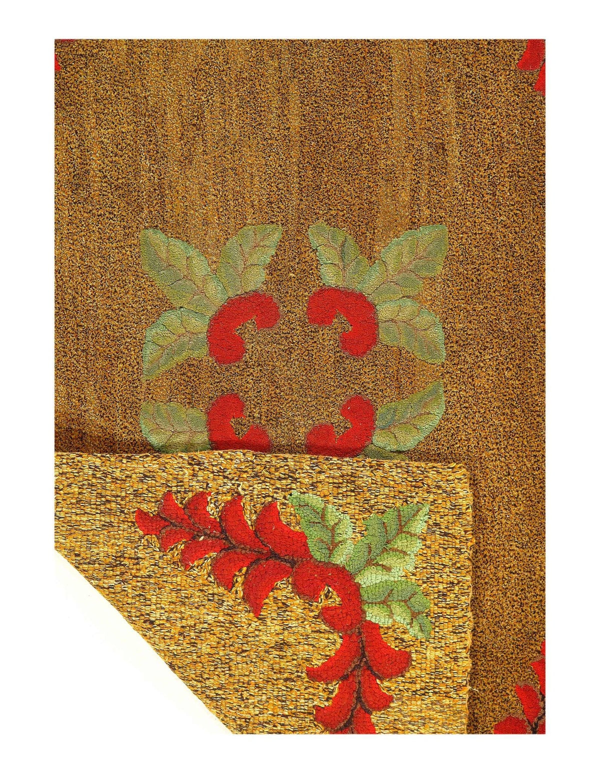 Canvello Early 20th Century American Antique Hooked Rug - 2'5'' X 4'3'' - Canvello