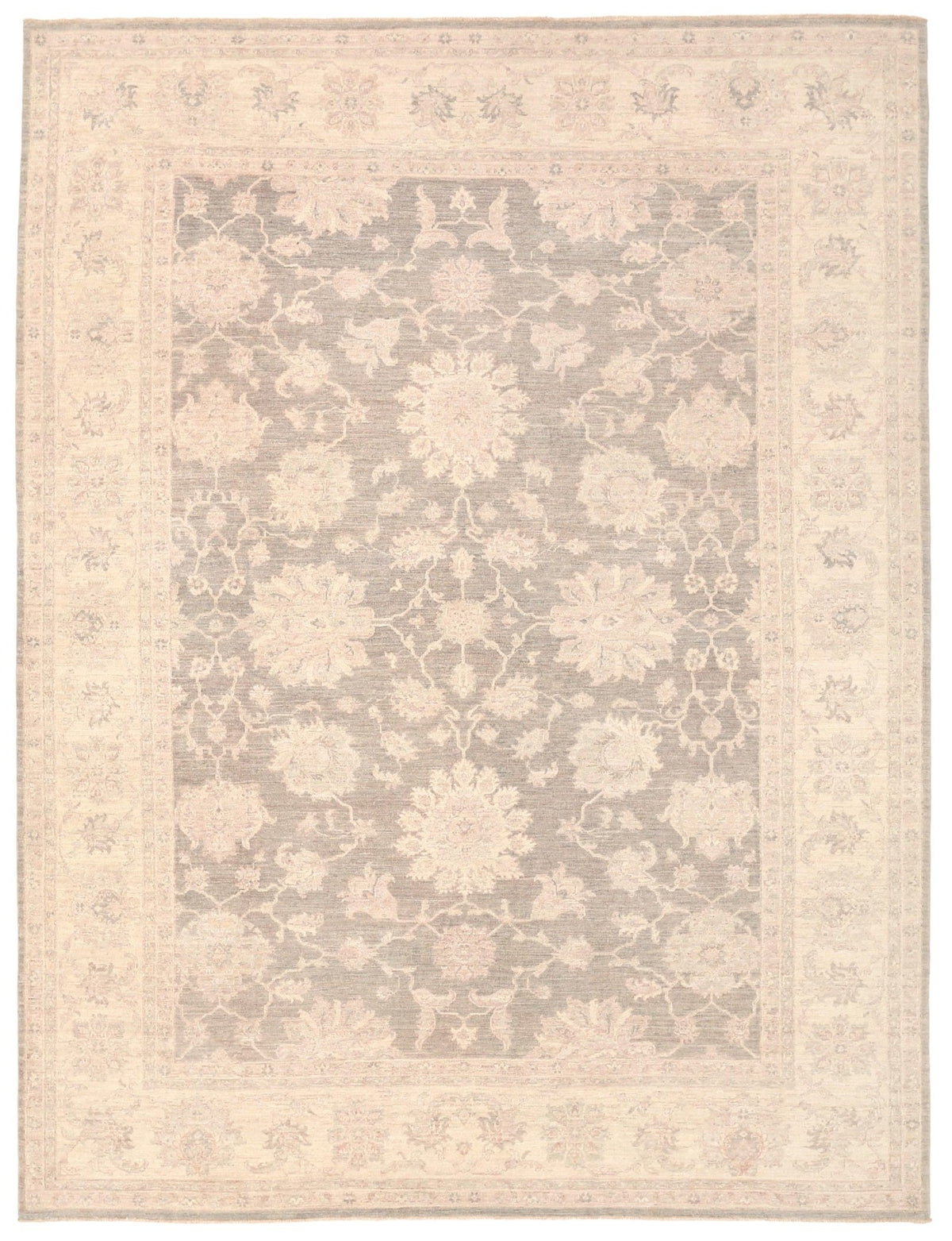 Canvello Ferehan Collection Hand - Knotted Wool Area Rug - 8'9" X 11'7" - Canvello