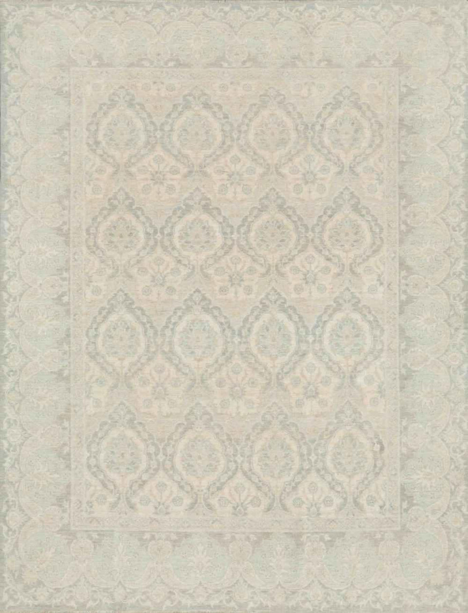 Canvello Ferehan Hand - Knotted Wool Area Rug - 8' X 10'4" - Canvello