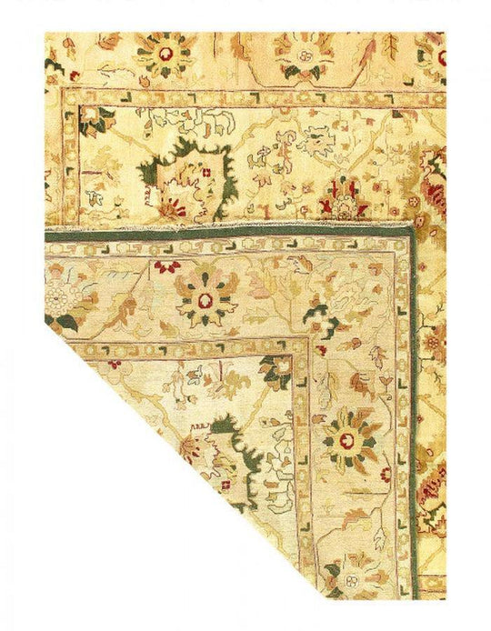 Canvello Fine Hand Knotted Agra rug - 12' X 17'' - Canvello