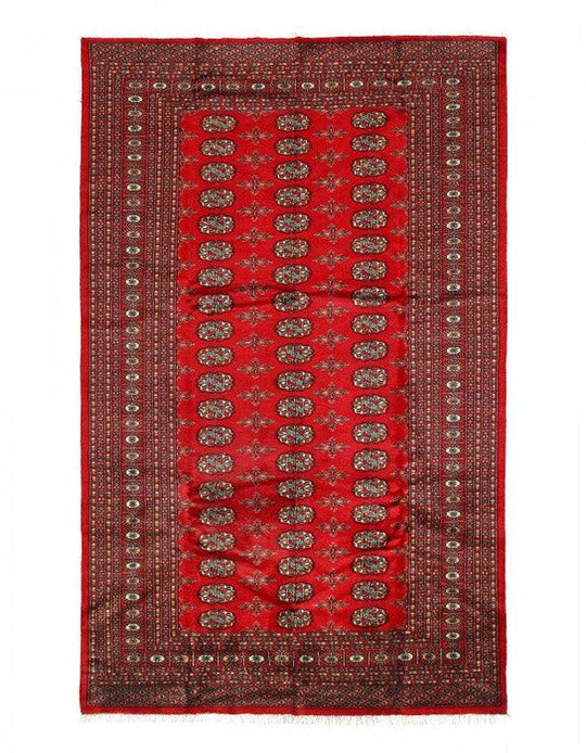 Canvello Fine Hand Knotted Bokhara Rug - 5' x 8' - Canvello