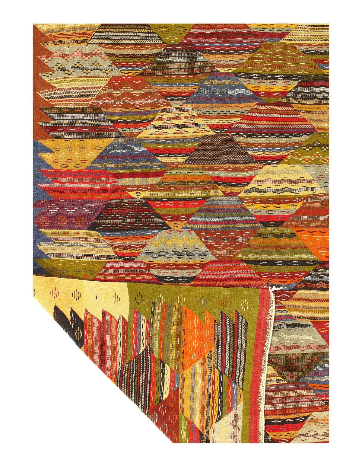 Canvello Fine Hand Knotted Flat Weave Moroccan 4'11'' X 7'9'' - Canvello