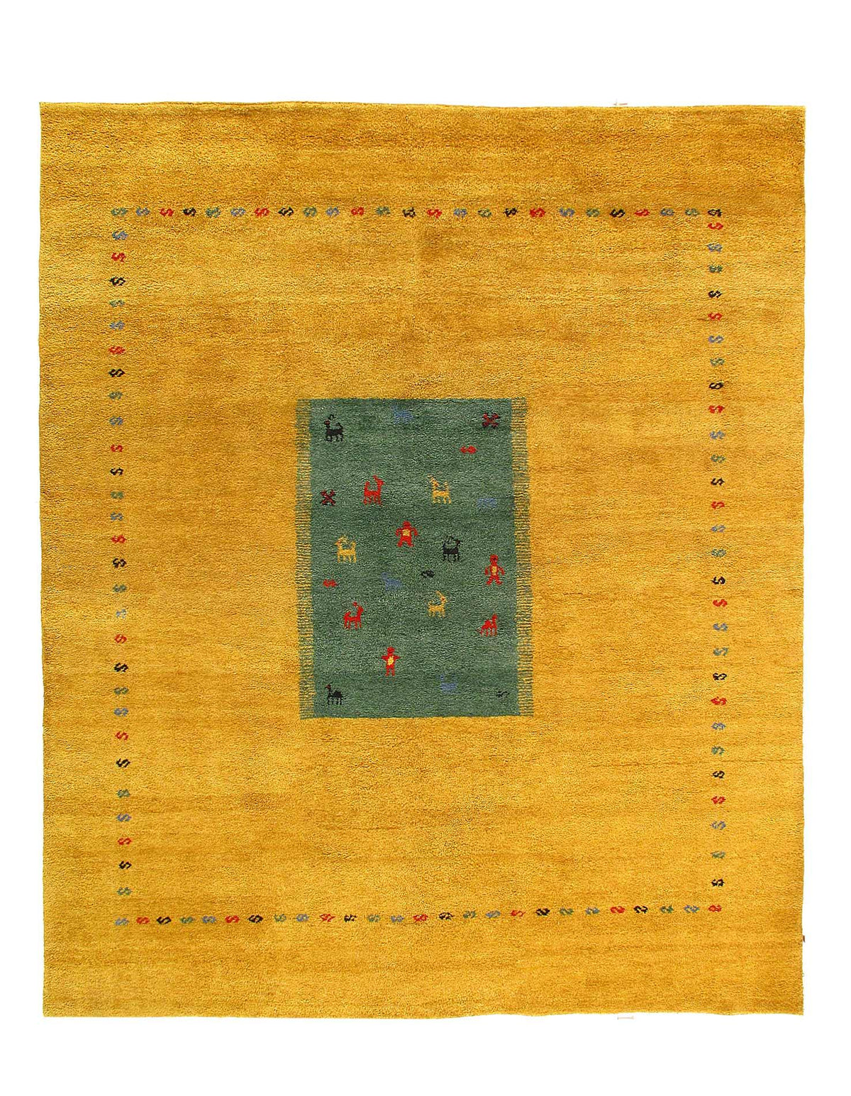 Canvello Fine Hand Knotted Gabbeh - 8'4'' X 9'9''