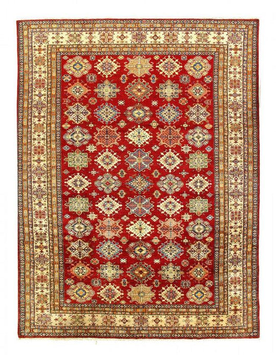 Canvello Fine Hand Knotted Kazak Rug - 9' X 12'1'' - Canvello