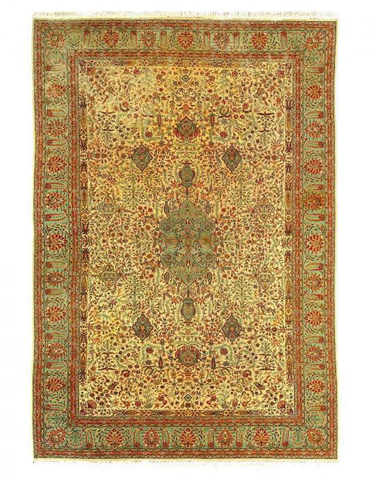 Canvello Fine Hand knotted Silkroad Tabriz Design - 11'11'' X 17'9'' - Canvello