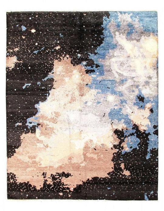 Alfombra de lana kazaka caucásica antigua del siglo XVIII para sala de estar - 3'7'' X 7'5''