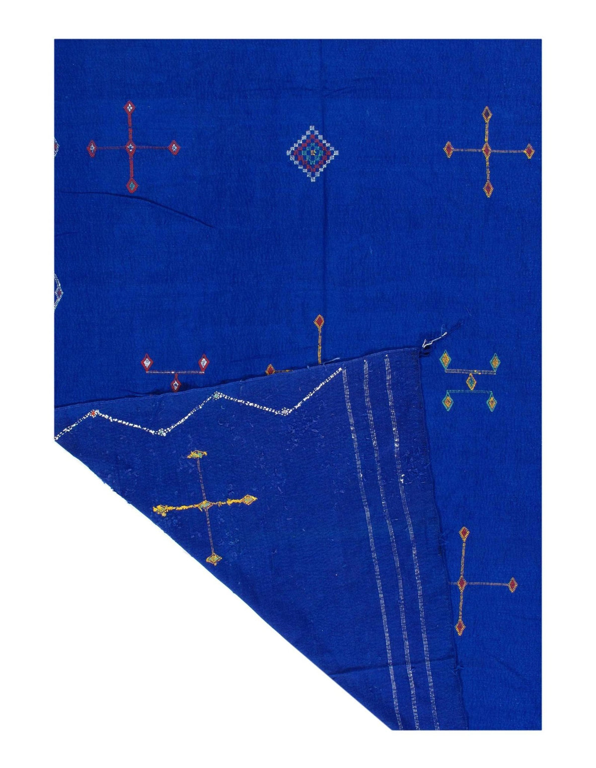 Canvello Fine Hand woven Flat Weave vintage Moroccan 6'3'' X 8'9'' - Canvello