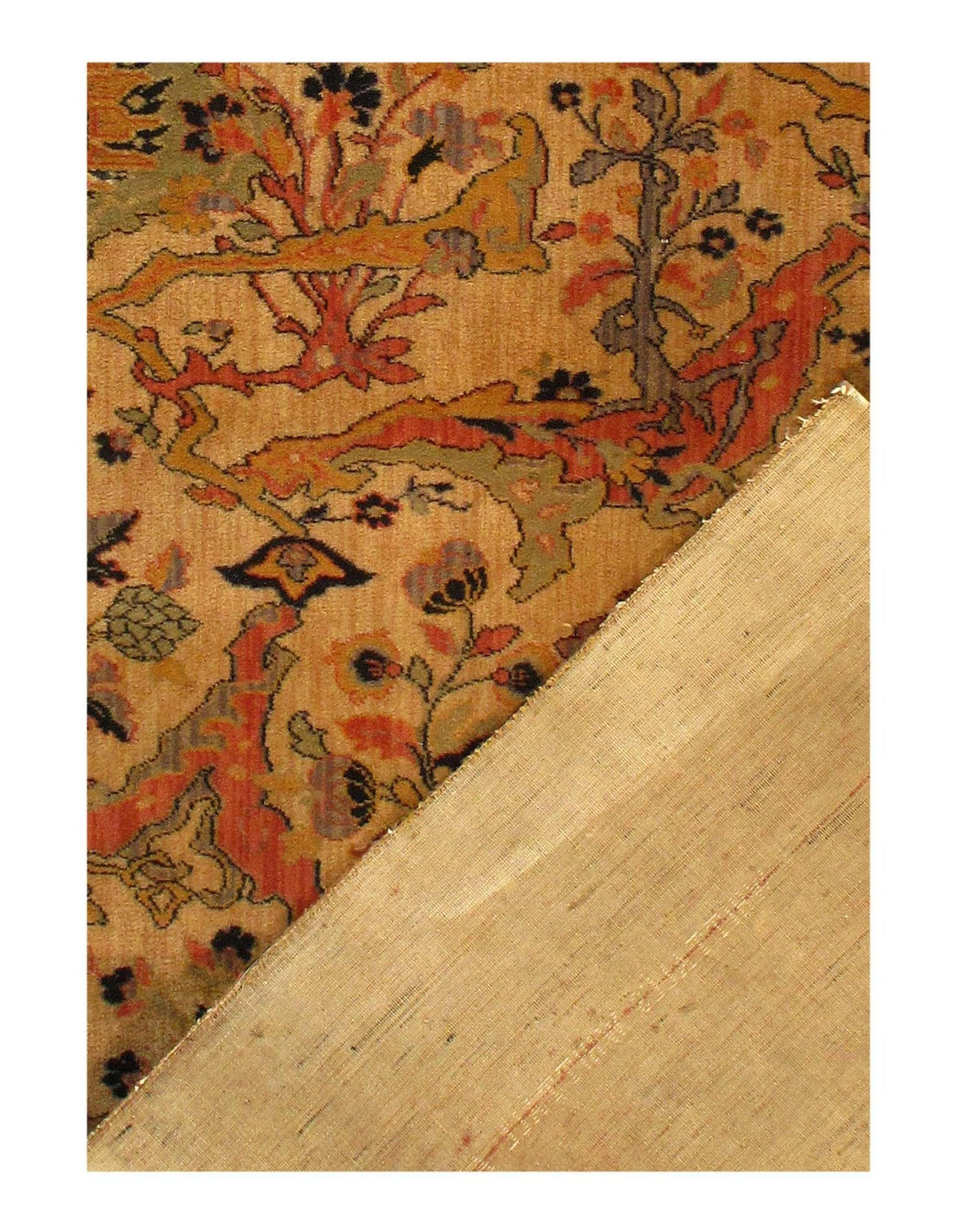 Canvello Fine Machine Made Vintage Isfahan design runner 2'3'' X 12'3'' - Canvello