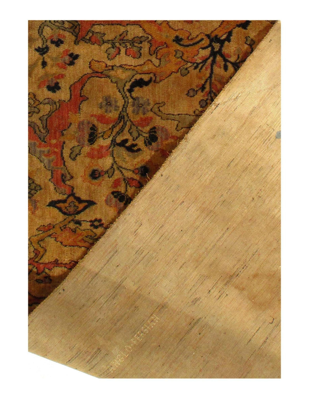 Canvello Fine Machine Made Vintage Isfahan design runner 2'3'' X 14'11'' - Canvello