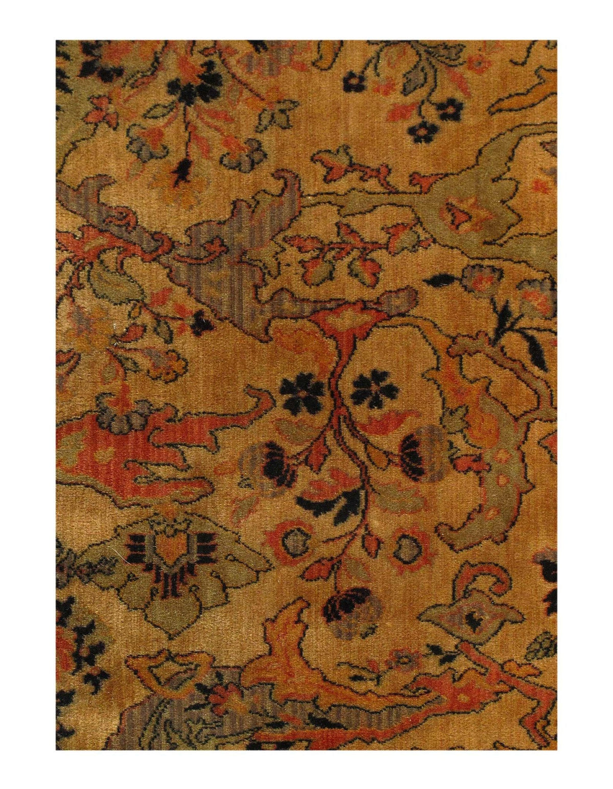 Canvello Fine Machine Made Vintage Isfahan design runner 2'3'' X 14'11'' - Canvello