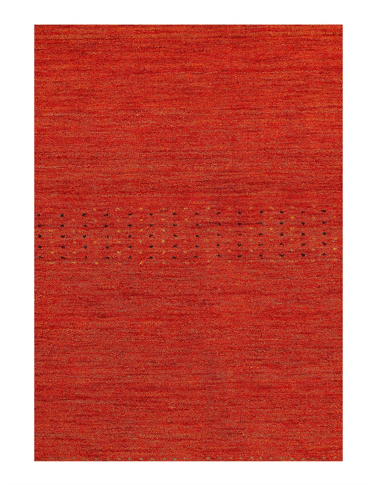 Canvello Gabbeh Dark Red Area Rug - 6'5'' X 9'7'' - Canvello