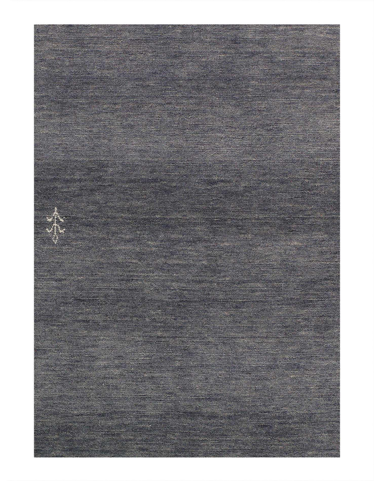Canvello Hand - Knotted Gabbeh Grey Runner Rug - 2'7'' X 8' - Canvello
