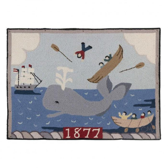 Canvello Handmade antique American Hooked Rug - 2'2'' X 3' - Canvello