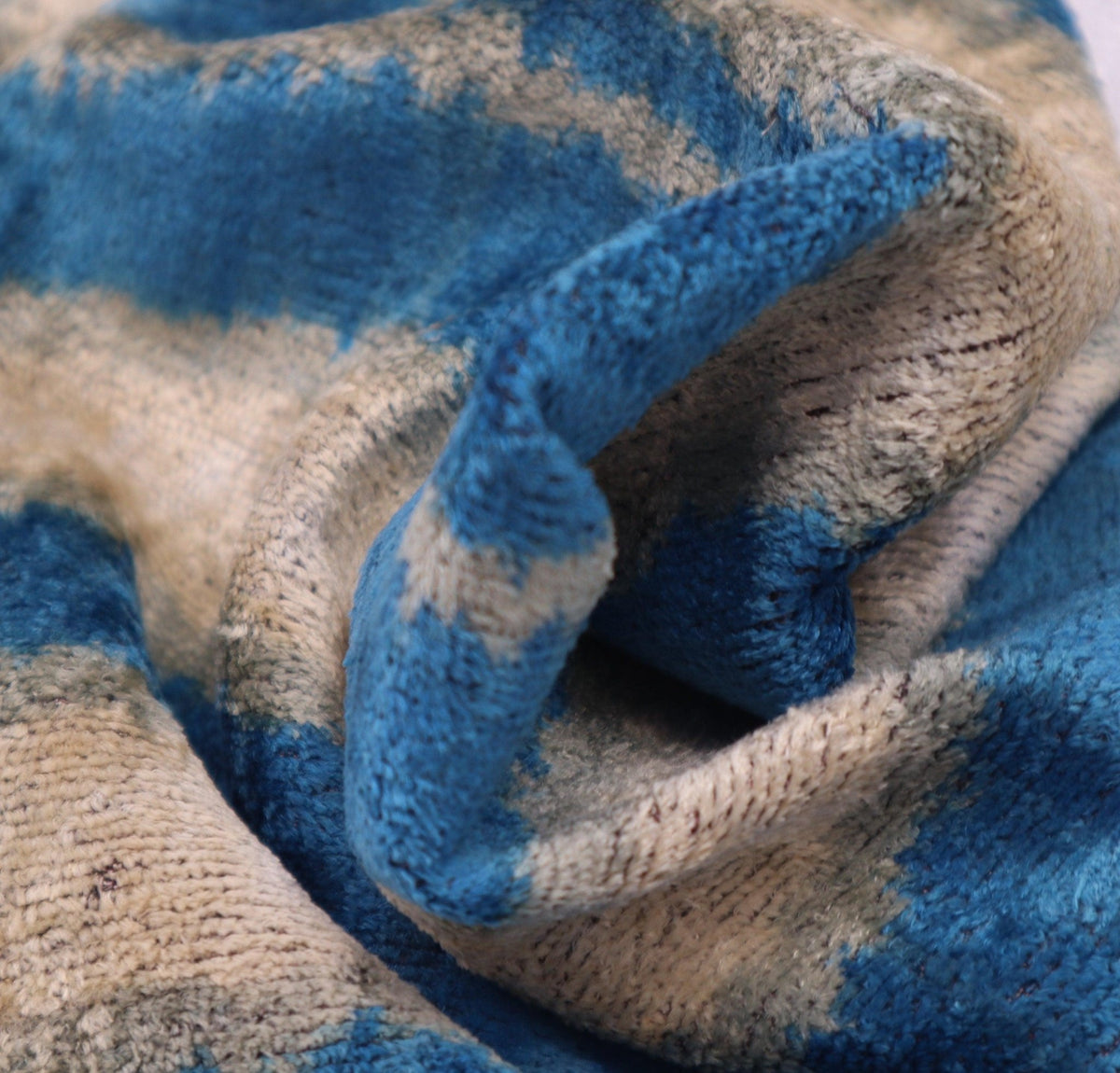 Canvello Handmade Blue Gray Pillows For Couch - 16x24 in - Canvello