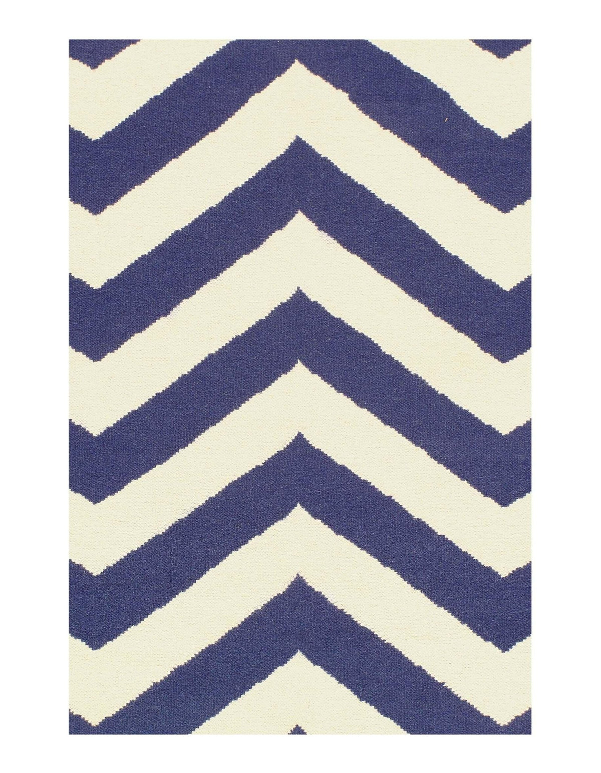 Canvello Handmade Blue Modern Hand Knotted Rug - 5' X 8' - Canvello