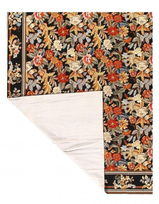 Canvello Handmade Multi Color Fine Hand Knotted Abusson Rug - 8' X 10' - Canvello