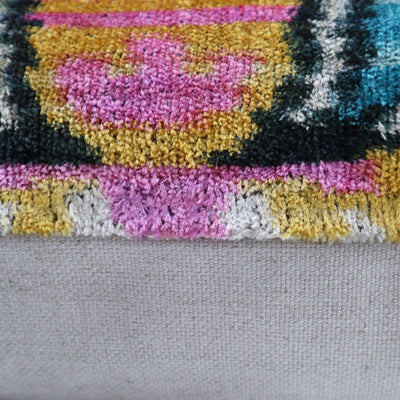 Handmade Velvet Silk Cushion | Handmade Silk Cushion | Canvello