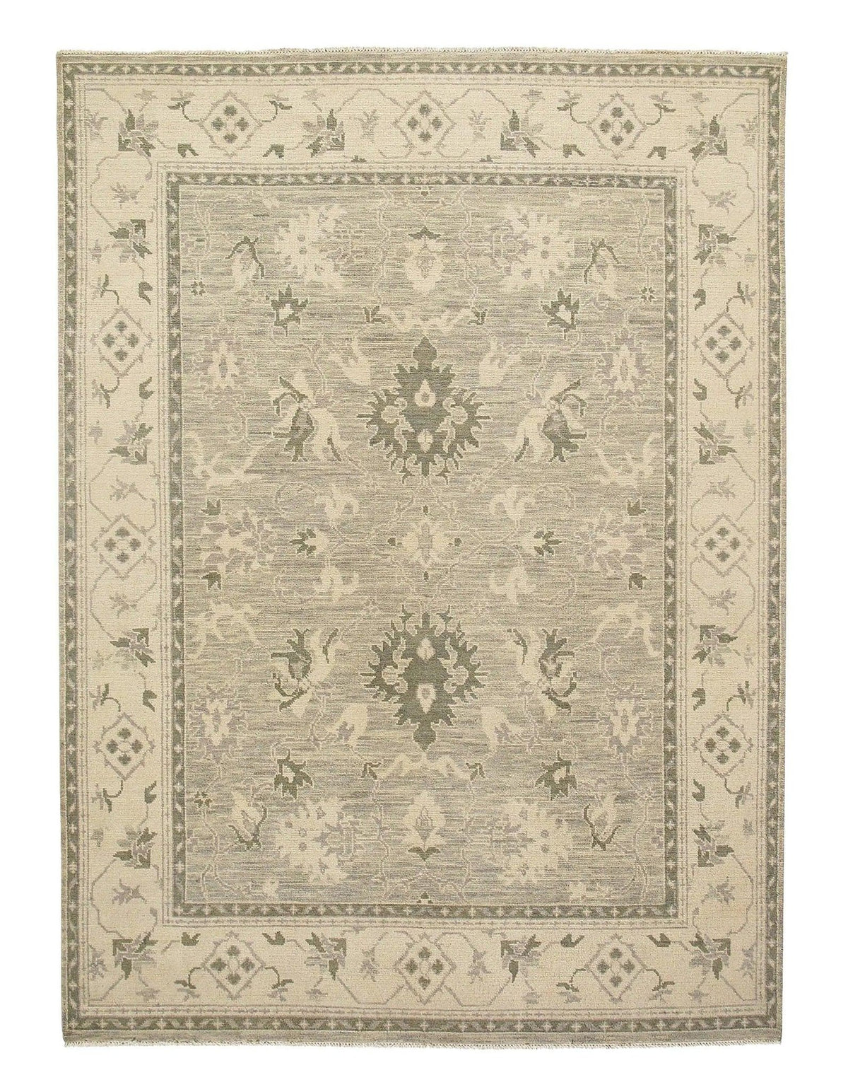 Canvello Handmade Tonal Modern Area Rug - 8' x 10' - Canvello