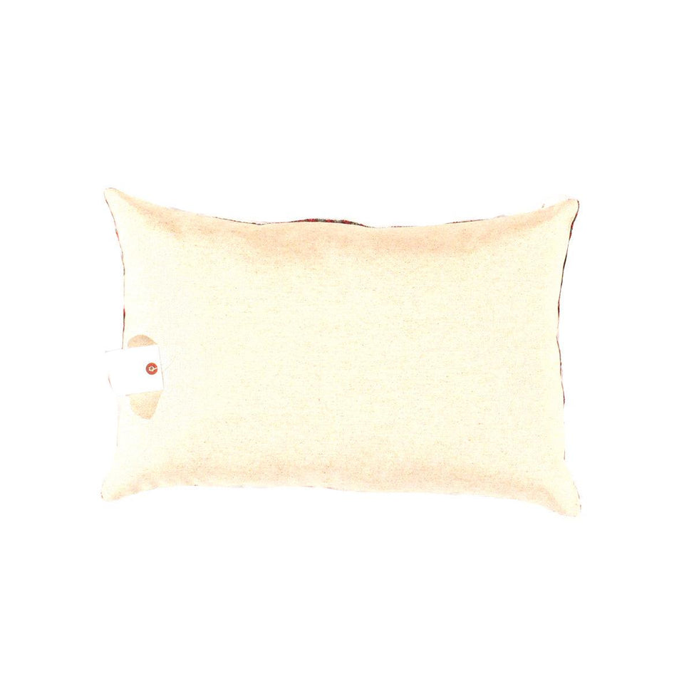 Canvello Handmade Turkish Silk Velvet Ikat pillow - 16"x24" - Canvello