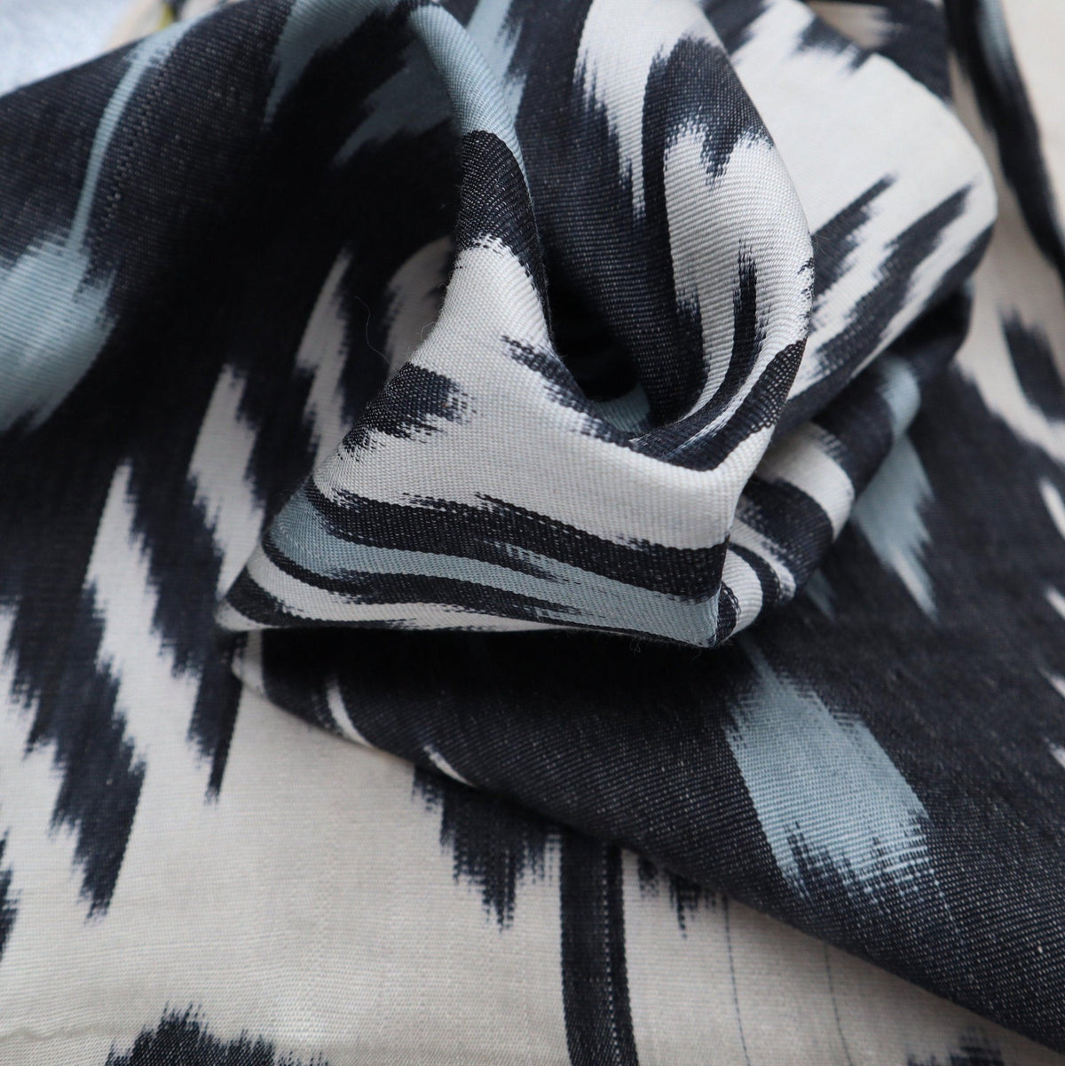Canvello Ikat Pure Silk Throw Pillows For Couch - 16x16 inch - Canvello