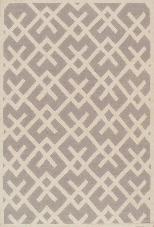 Canvello Kilim Flat Weave Lamb's Wool Area Rug - 4' X 6' - Canvello