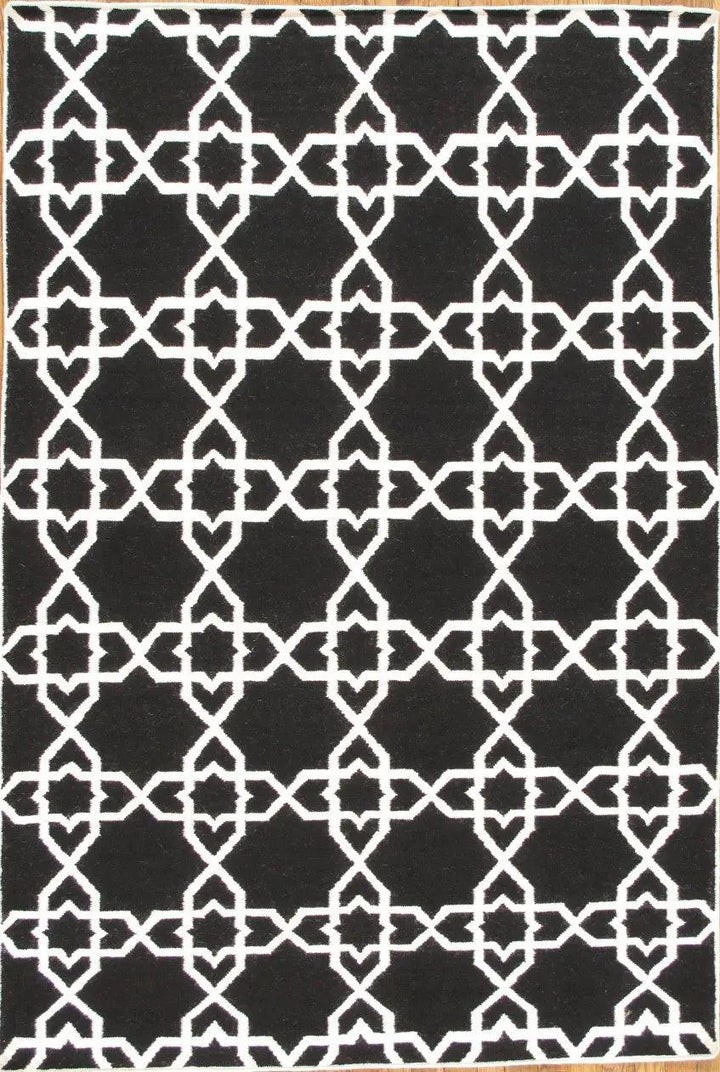 Canvello Kilim Hand - Woven Lamb's Wool Area Rug - 9' X 12' - Canvello
