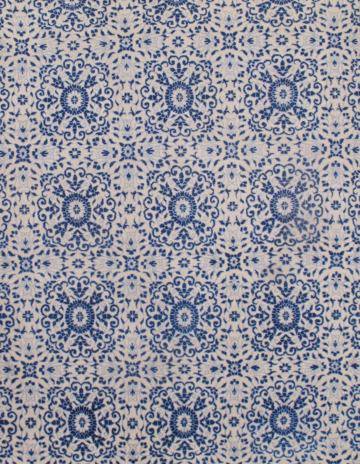 Canvello Light Blue Modern V silk Rug - 7'9'' x 9'11'' - Canvello