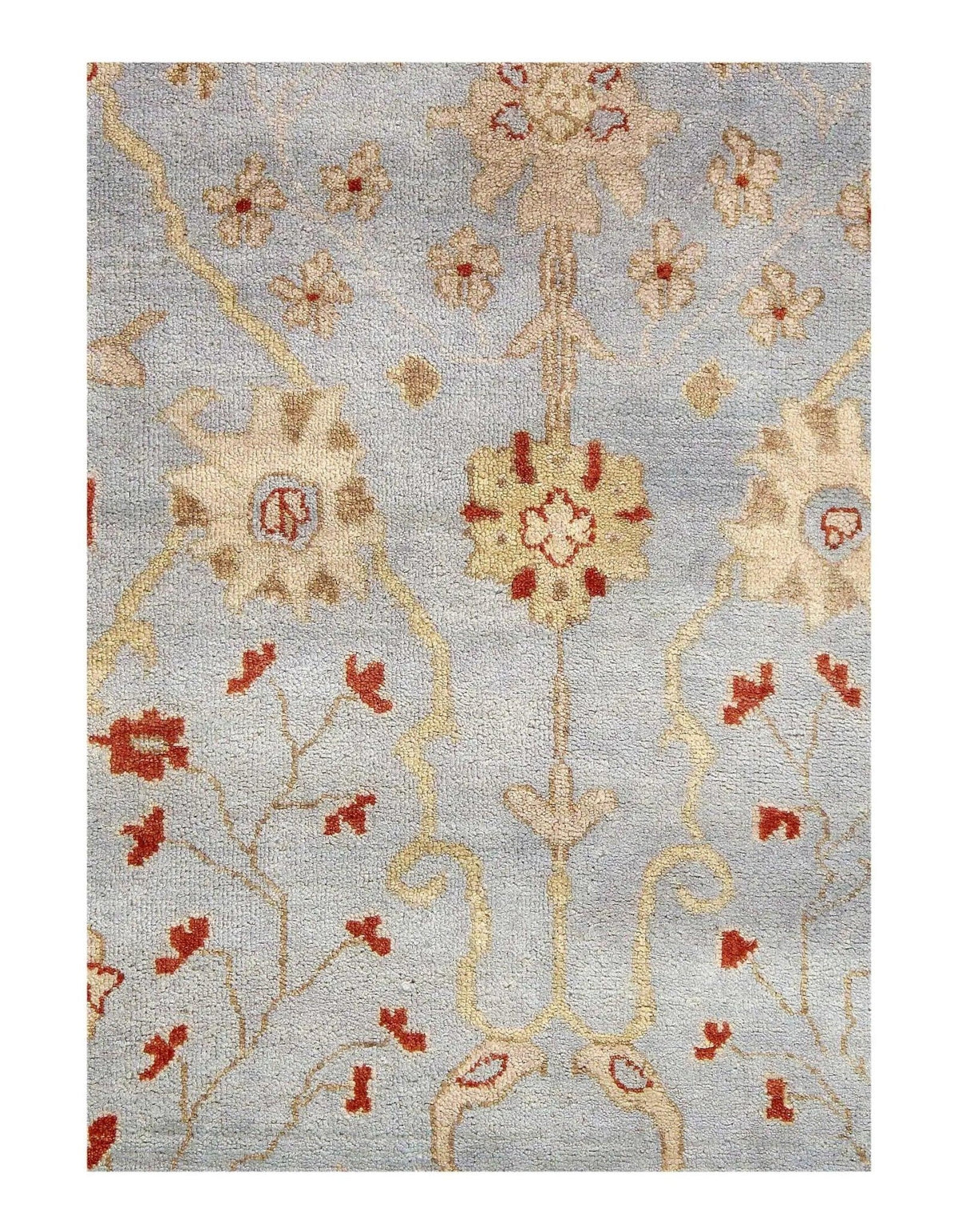 Canvello Light Blue Oushak Rug - 9' X 12' - Canvello