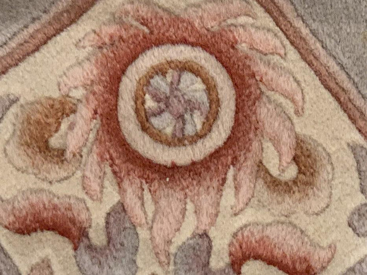 Canvello Light Brown Hand Knotted Chines Piking 8' X 10' - Canvello