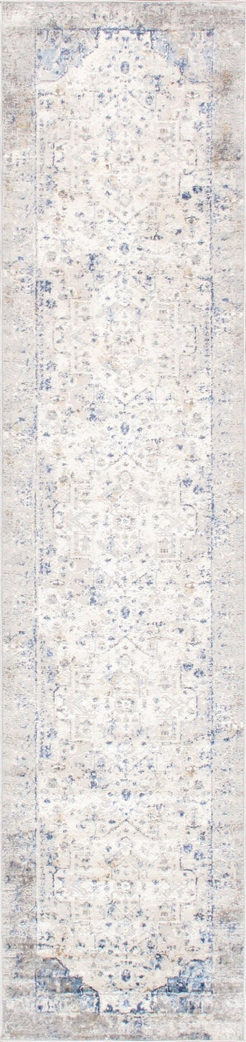Canvello Light Grey Fabric Area Rug - 2'6" X 6' - Canvello