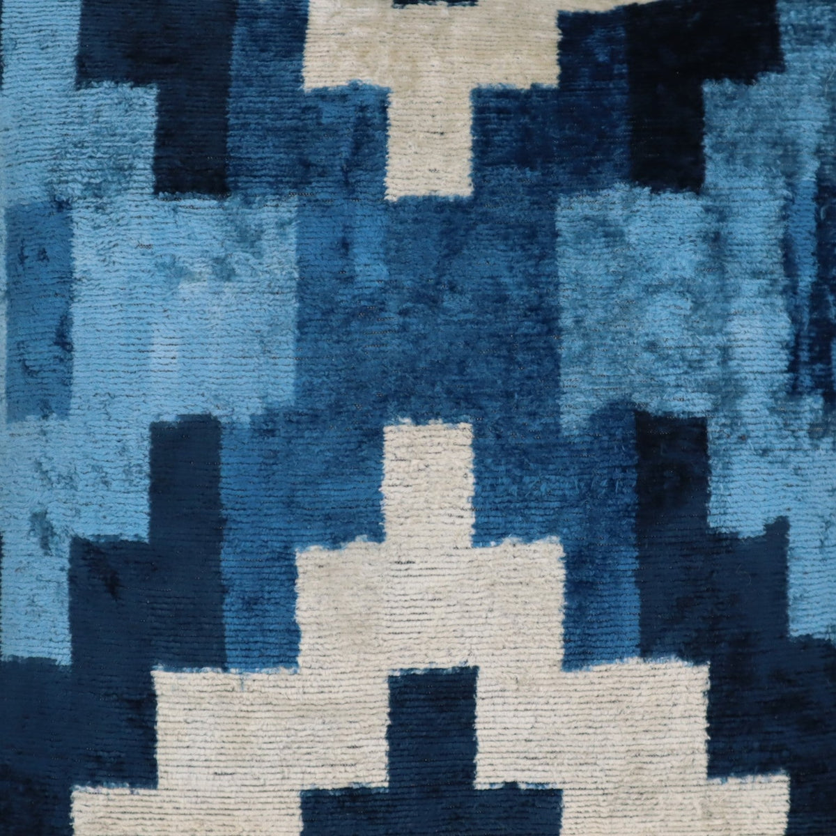 Canvello Luxury Blue Pillow Cushion For Sofa | 16 x 16 in (40 x 40 cm) - Canvello