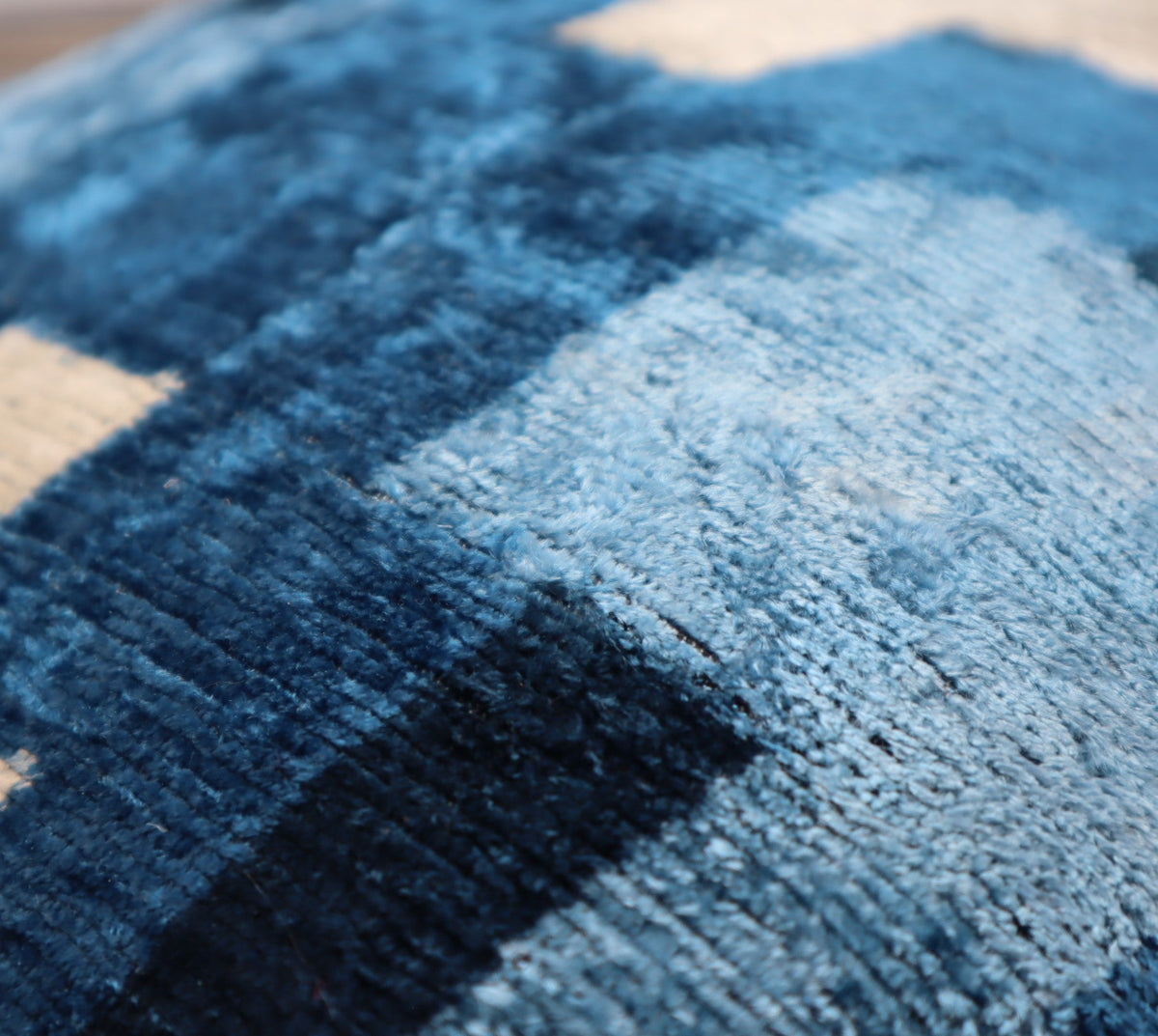 Canvello Luxury Blue Pillow Cushion For Sofa | 16 x 16 in (40 x 40 cm) - Canvello