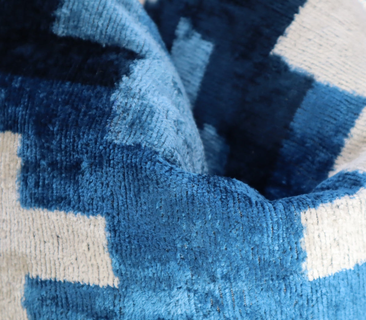Canvello Luxury Blue Pillow Cushion For Sofa | 16 x 16 in (40 x 40 cm) - Canvello