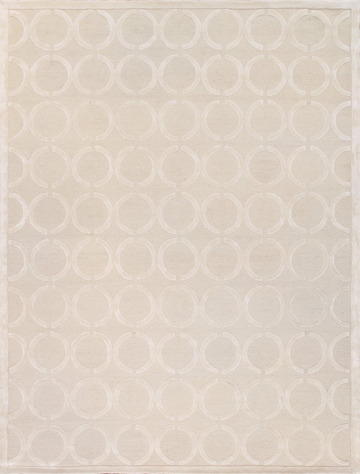 Canvello Modern Collection Hand - Tufted Silk & Wool Area Rug - 12' X 15' - Canvello