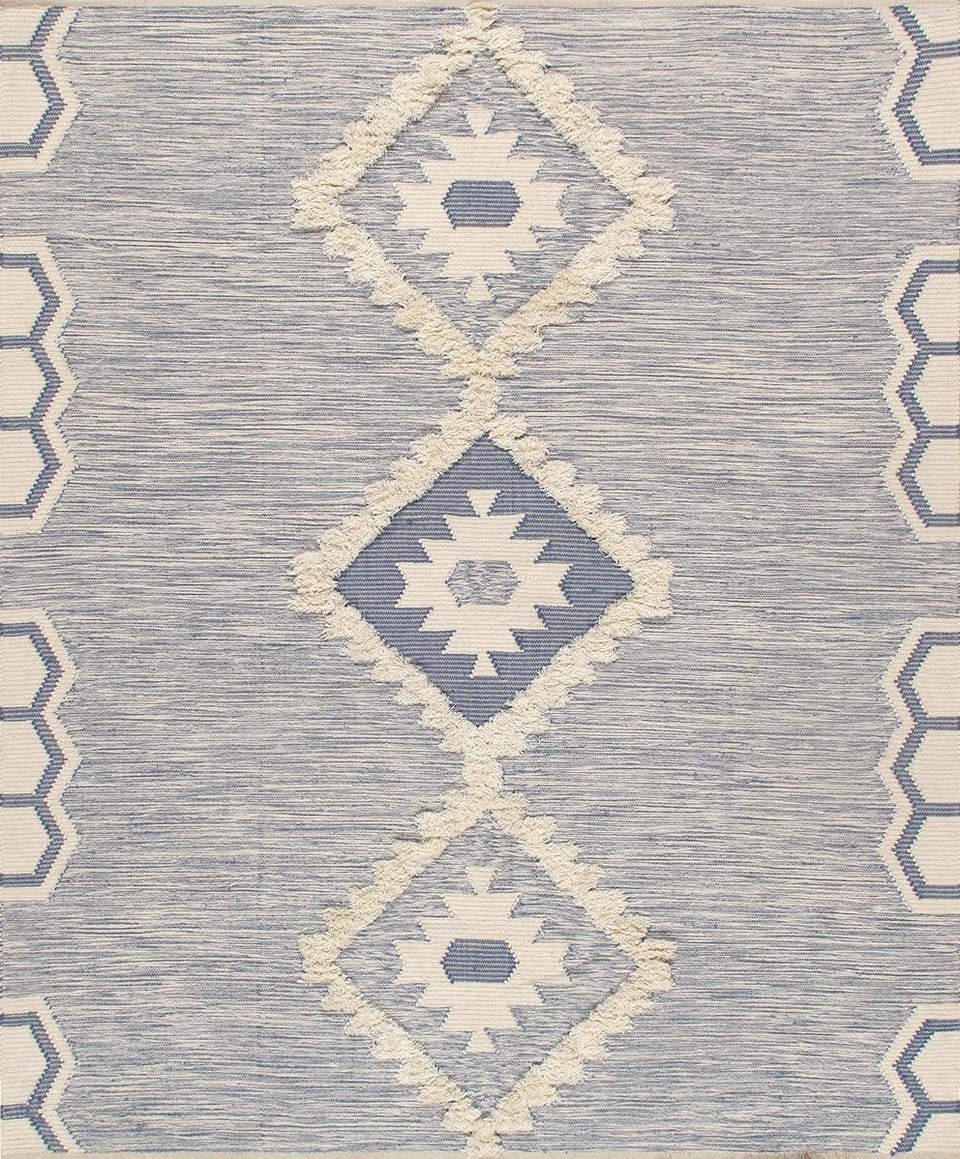 Canvello Modern Cotton & Wool Area Rug - 8' X 10' - Canvello