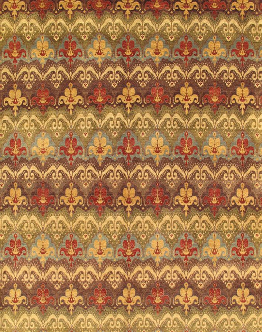 Canvello Modern Dark Brown Area Rugs - 7'10" X 9'11" - Canvello