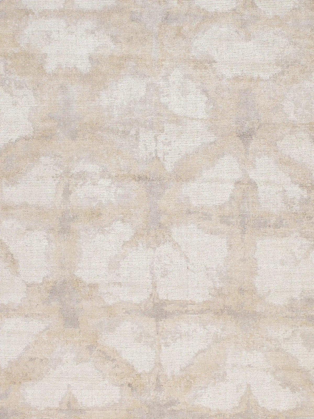 Canvello Modern Hand - Loomed Ivory And Gold Rug - 10' X 14' - Canvello