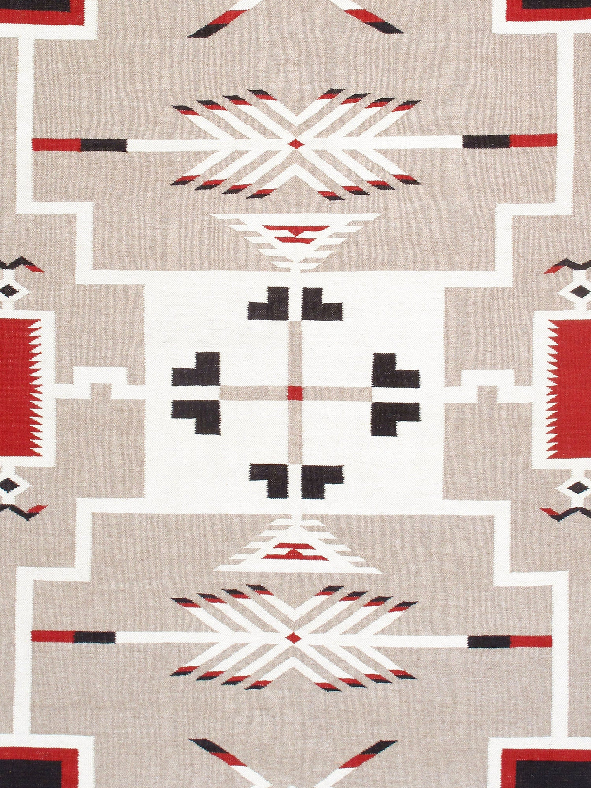 Canvello Modern Reversible Wool Ivory Area Rug - 8'2'' X 9'10'' - Canvello