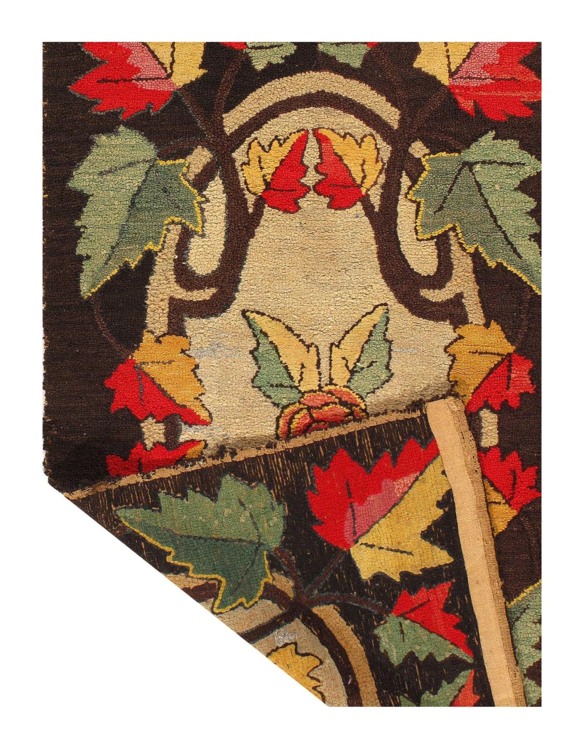 Canvello Multi Color American Hooked Rug - 2'11'' X 4'9'' - Canvello